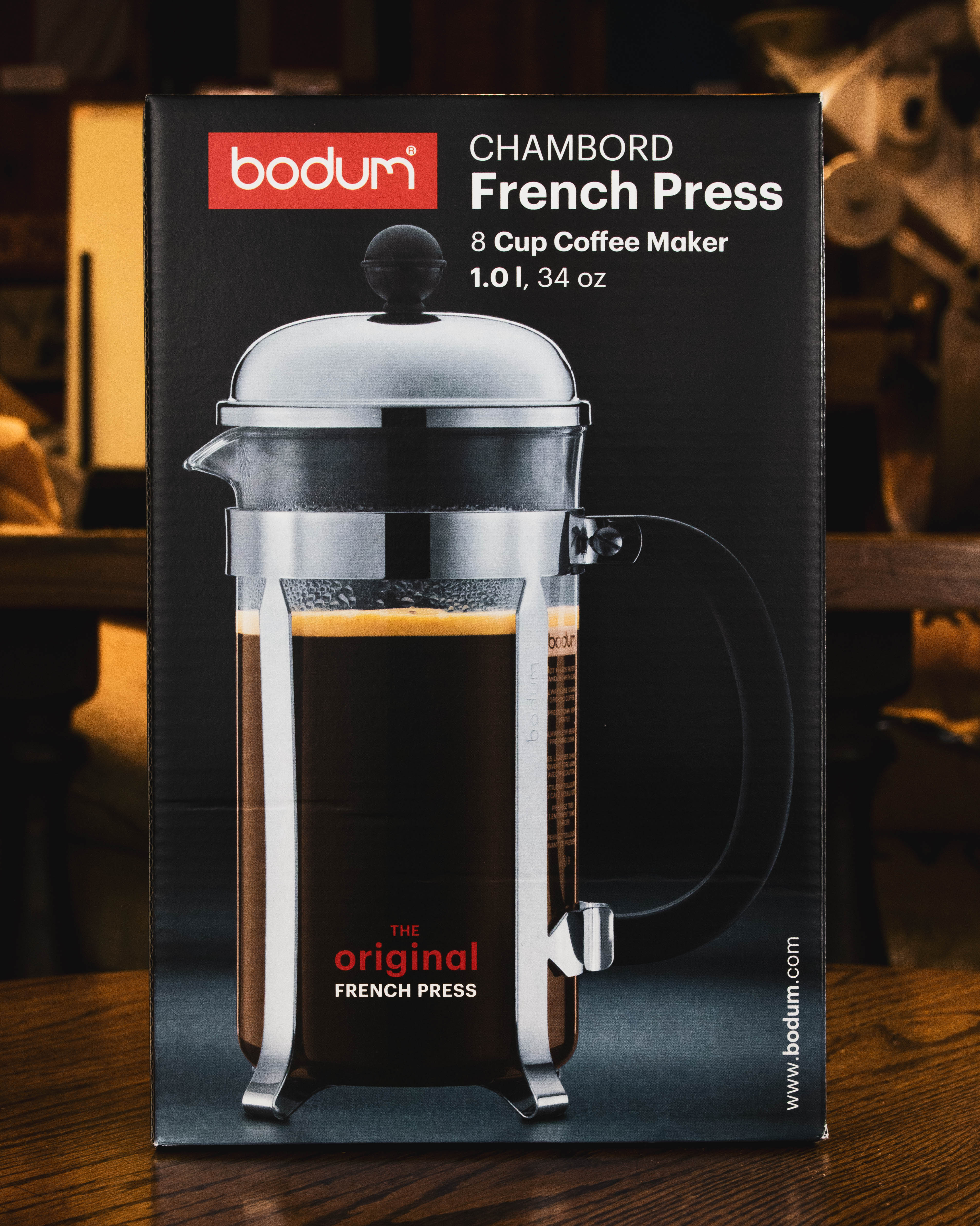 French Press Coffee Maker CHAMBORD