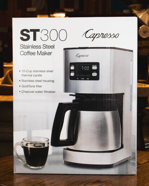 Capresso 10-Cup Programmable Coffeemaker with Stainless-Steel Thermal Carafe