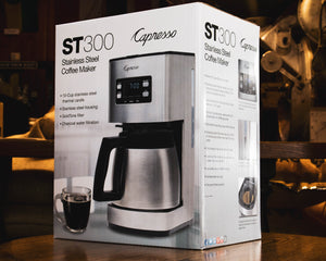 10 cup Thermal Coffee Maker  Capresso ST300 Stainless Steel